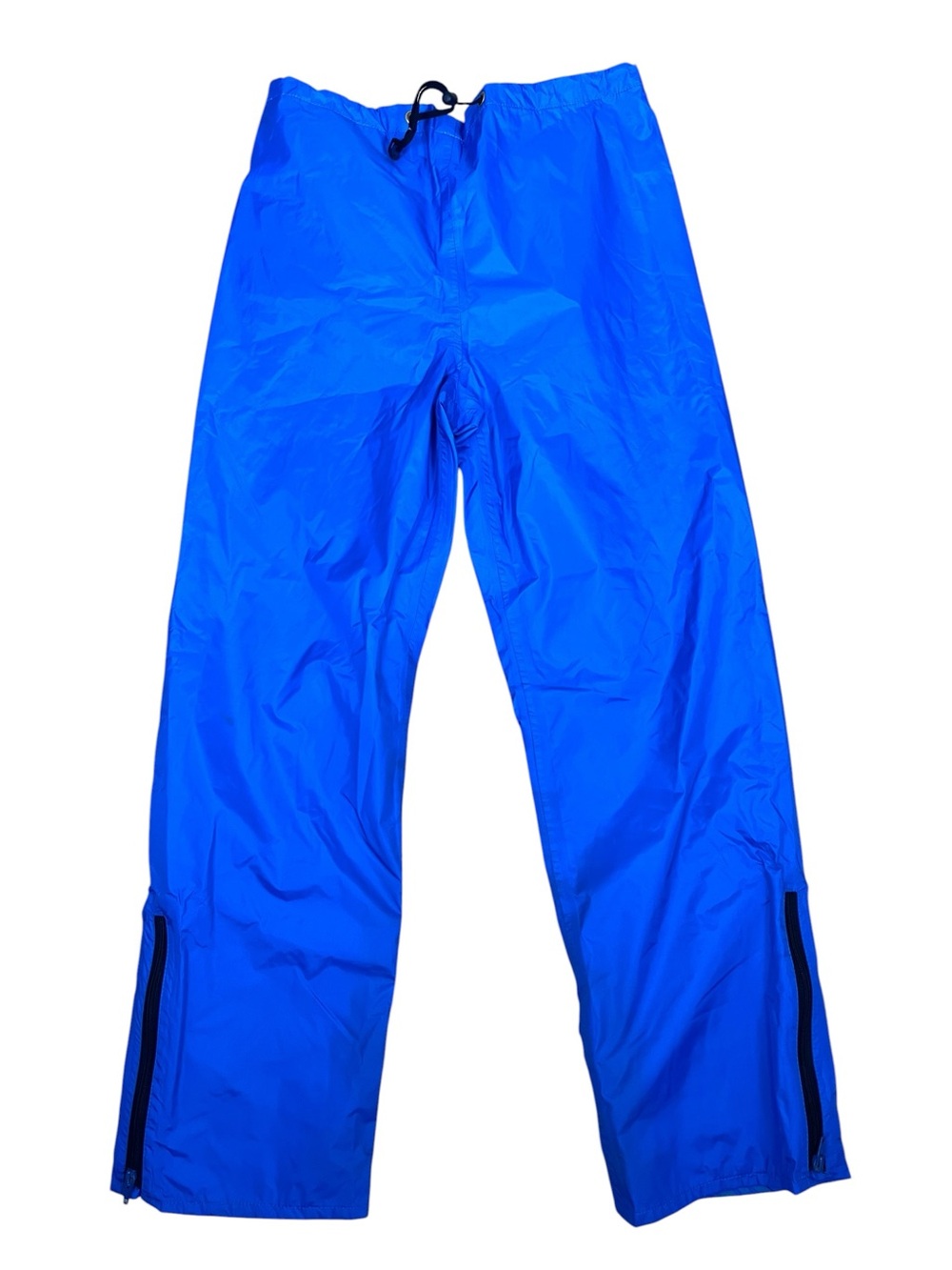 EMS Eastern Mountain Sports GoreTex Rain Pants Mens Medium Blue Pull On Hiking
